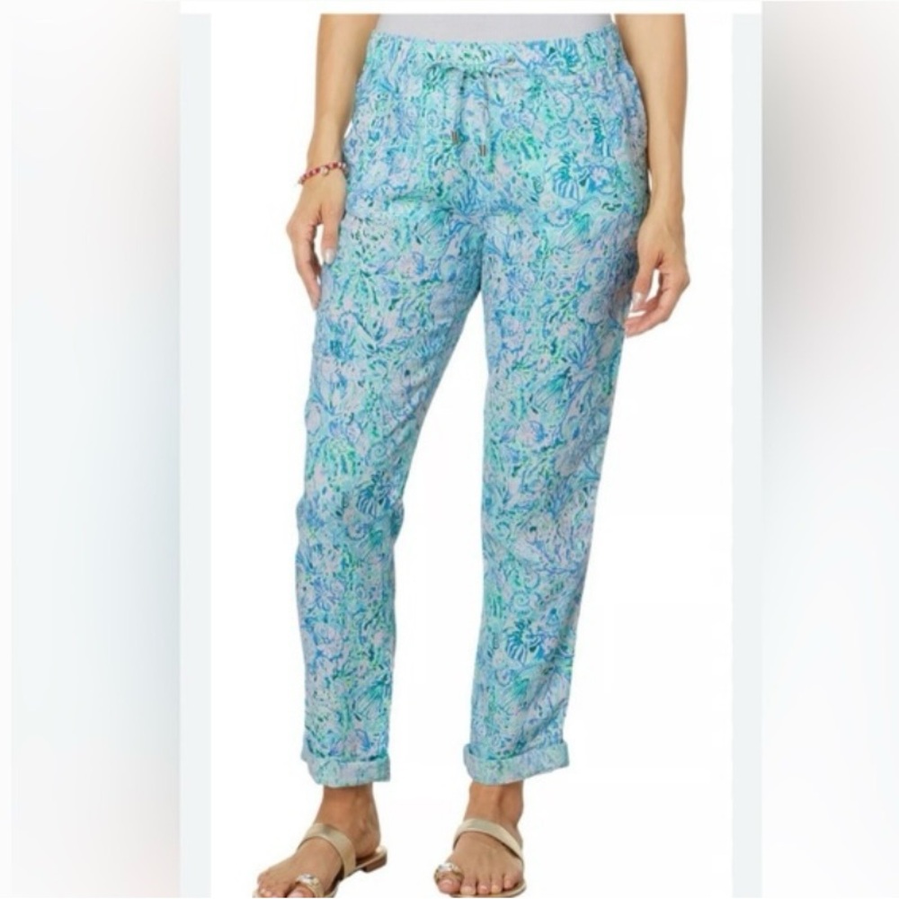 Lilly Pulitzer linen pants